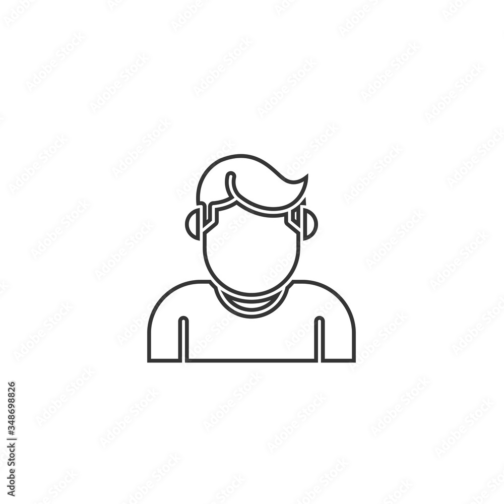 boy icon vector illustration design boy icon vector illustration design