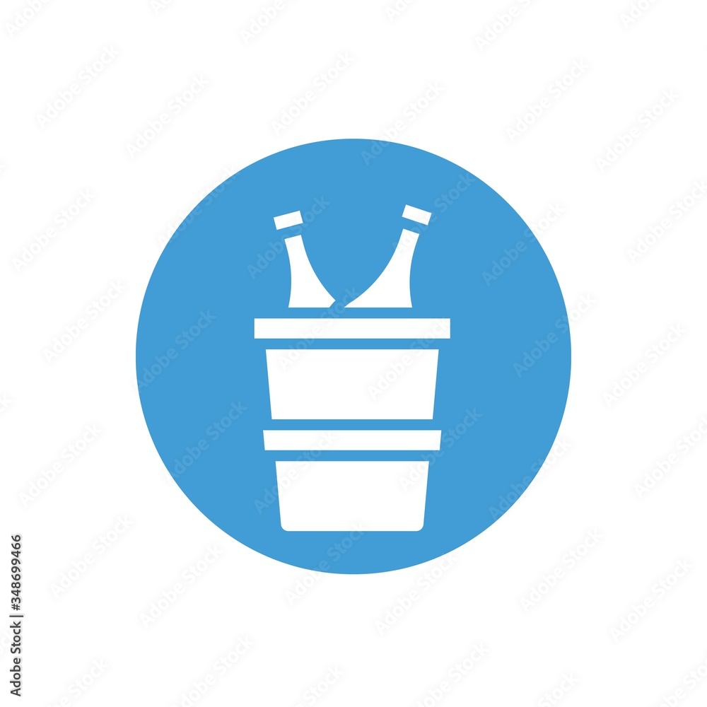 beer bucket icon vector illustration design beer bucket icon vector illustration design
