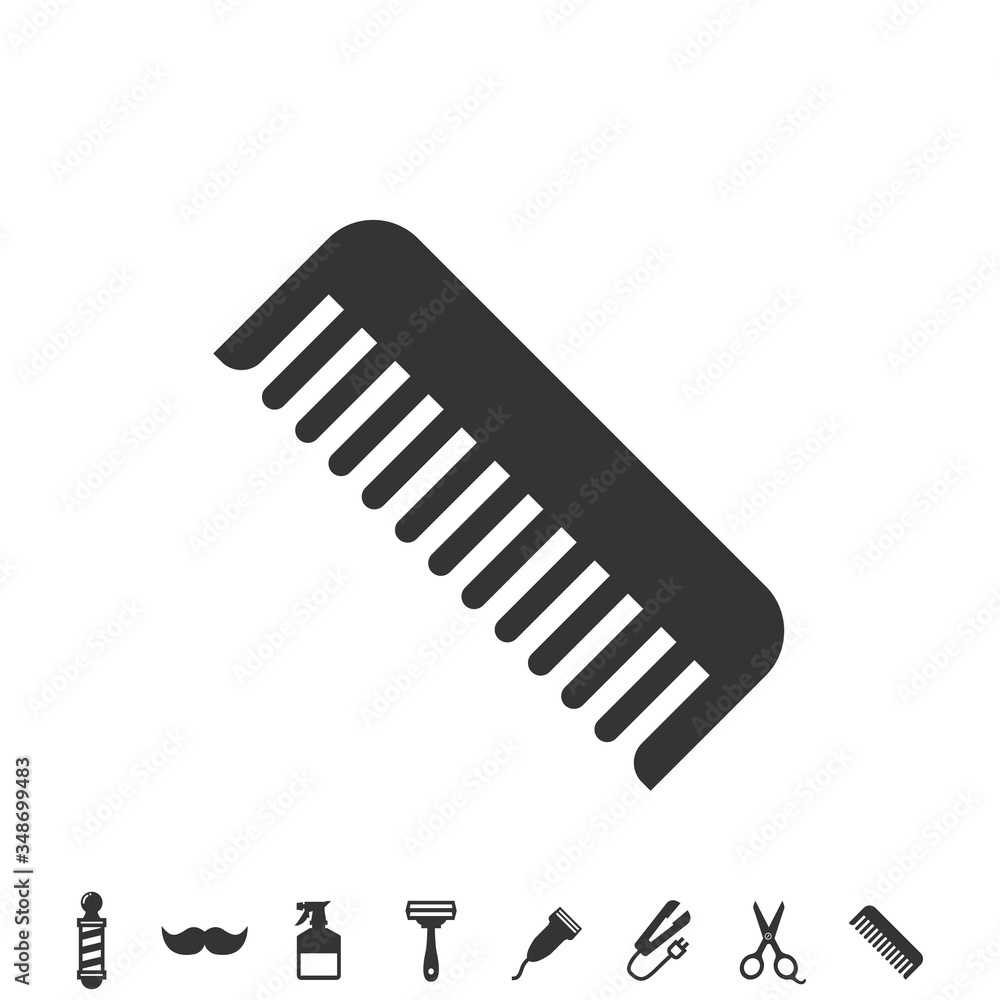 comb icon vector illustration design