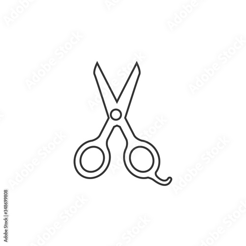 scissors icon vector illustration design