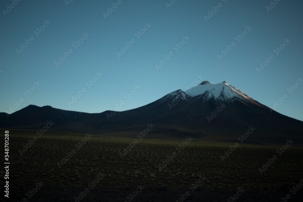 Cerro Quimal desde San Pedro Atacama