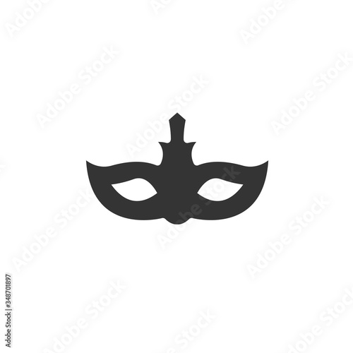 masquerade party icon vector illustration design