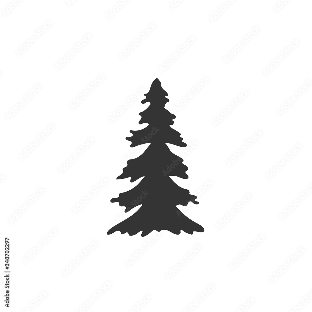 pine tree icon vector illustration design pine tree icon vector illustration design