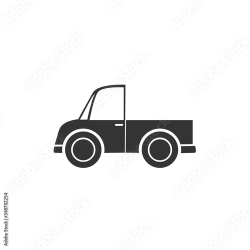 pick up truck toy car vector illustration design