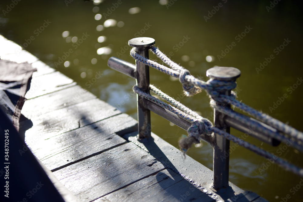 Obraz premium old wooden boat