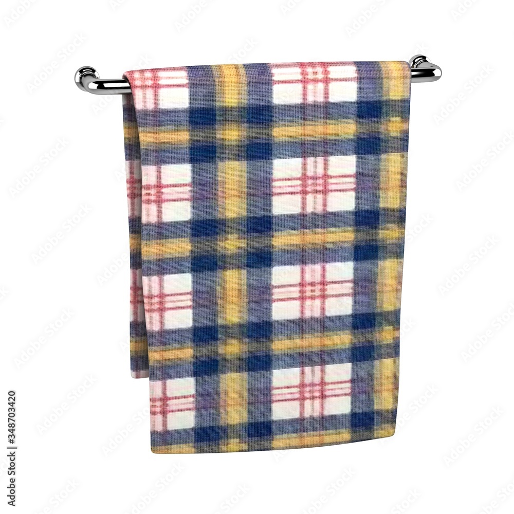 Decoration Towel 3D Rendering Illustration Decoration Towel 3D Rendering Illustration