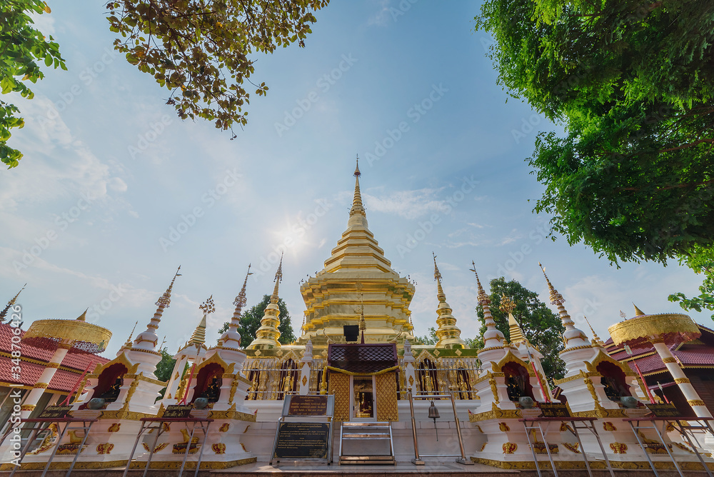 Fototapeta premium Temple in Chiang Mai, Thailand