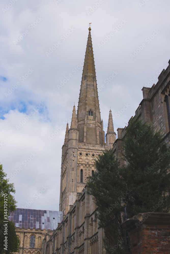 Fototapeta premium Norwich Cathedral Norfolk, England
