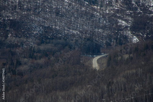 road in the mountains