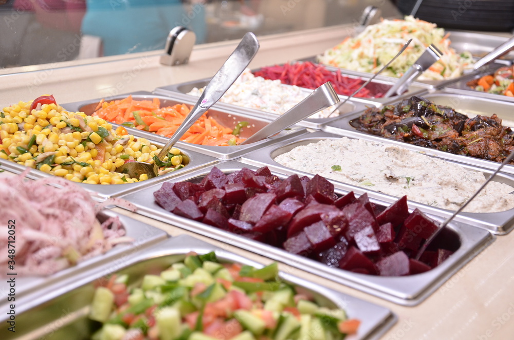 Obraz premium color,salad,food,veg,fresh,eat,restaurant