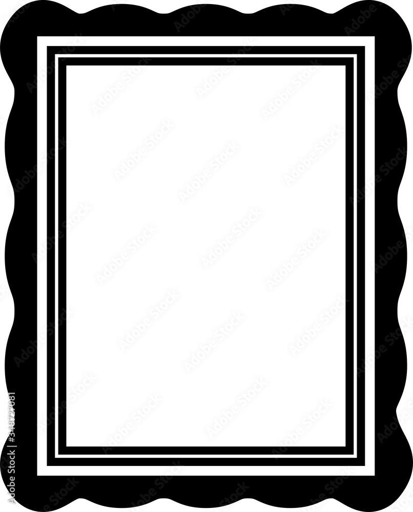 Monochrome Simple emblem mark Monochrome Simple emblem mark