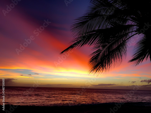 Sunset at the Beach © Ryanreyeschristo