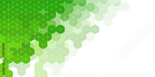 幾何学　模様　六角形　背景