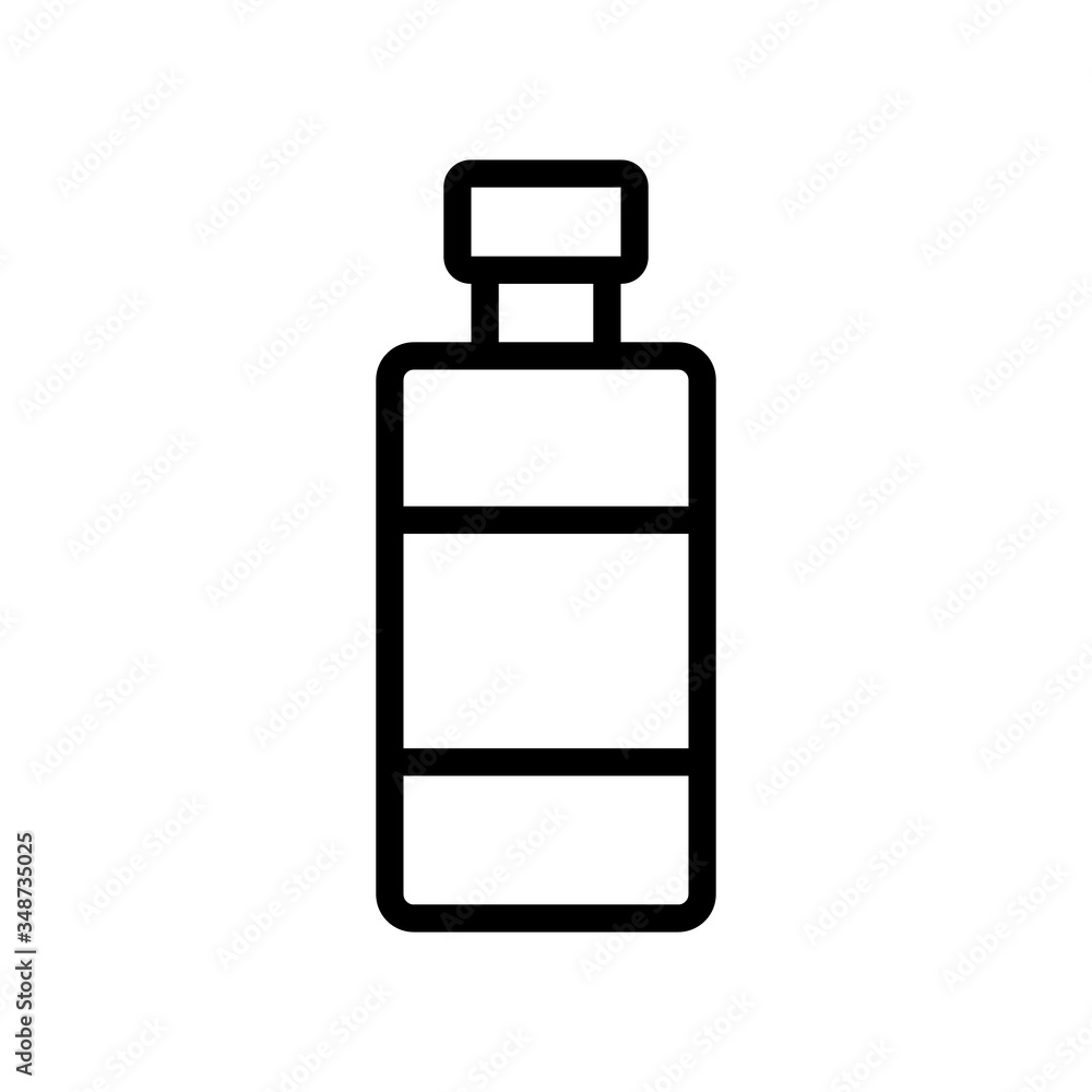 mouthwash after cleaning icon vector. mouthwash after cleaning sign. isolated contour symbol illustration mouthwash after cleaning icon vector. mouthwash after cleaning sign. isolated contour symbol illustration