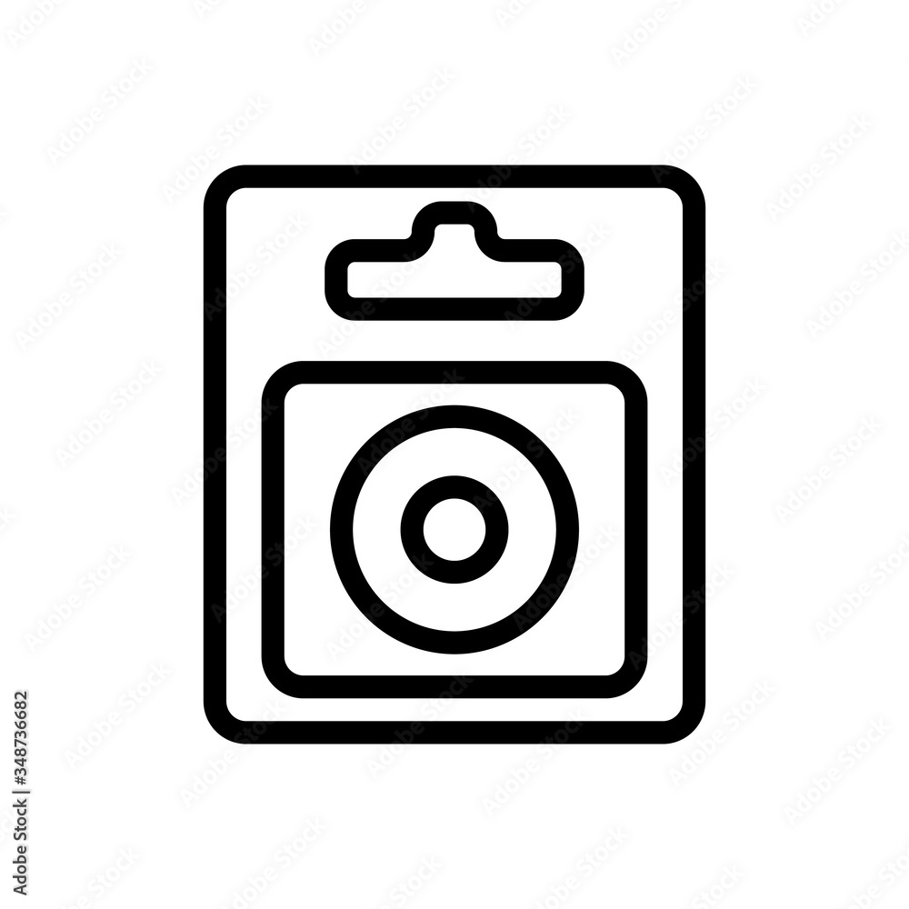 packaging dental floss icon vector outline illustration packaging dental floss icon vector outline illustration