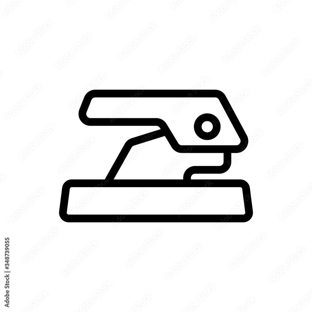 office convenient hole punch icon vector. office convenient hole punch sign. isolated contour symbol illustration office convenient hole punch icon vector. office convenient hole punch sign. isolated contour symbol illustration