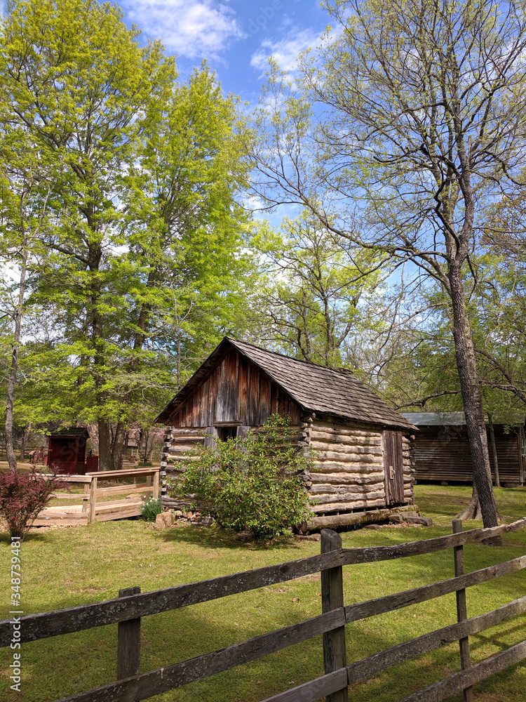 Log Cabin at Cherokee Heritage Center