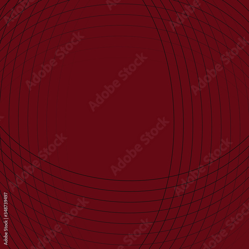 Futuristic and remarkable template or abstract background that made by repeated circular orbit shapes with gradient. It can be used as cover page, business card, etc.