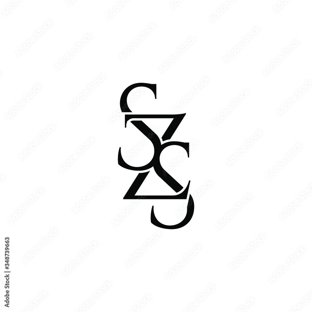 szs letter original monogram logo design szs letter original monogram logo design