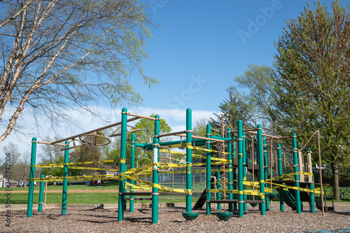 Playground off limits during COVID-19 pandemic 