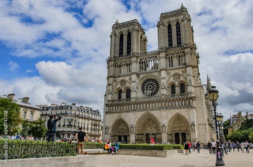Notre Dame Cathedral, Paris, France.