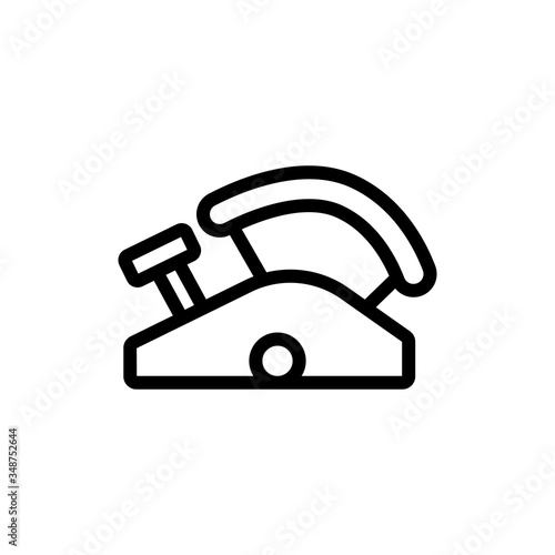 joiner cutting device icon vector. joiner cutting device sign. isolated contour symbol illustration