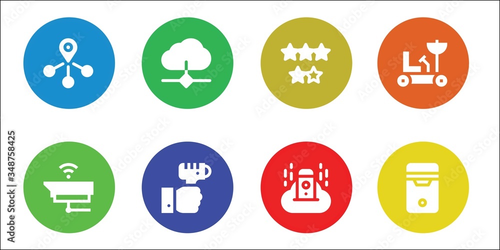 Modern Simple Set of system Vector filled Icons Modern Simple Set of system Vector filled Icons