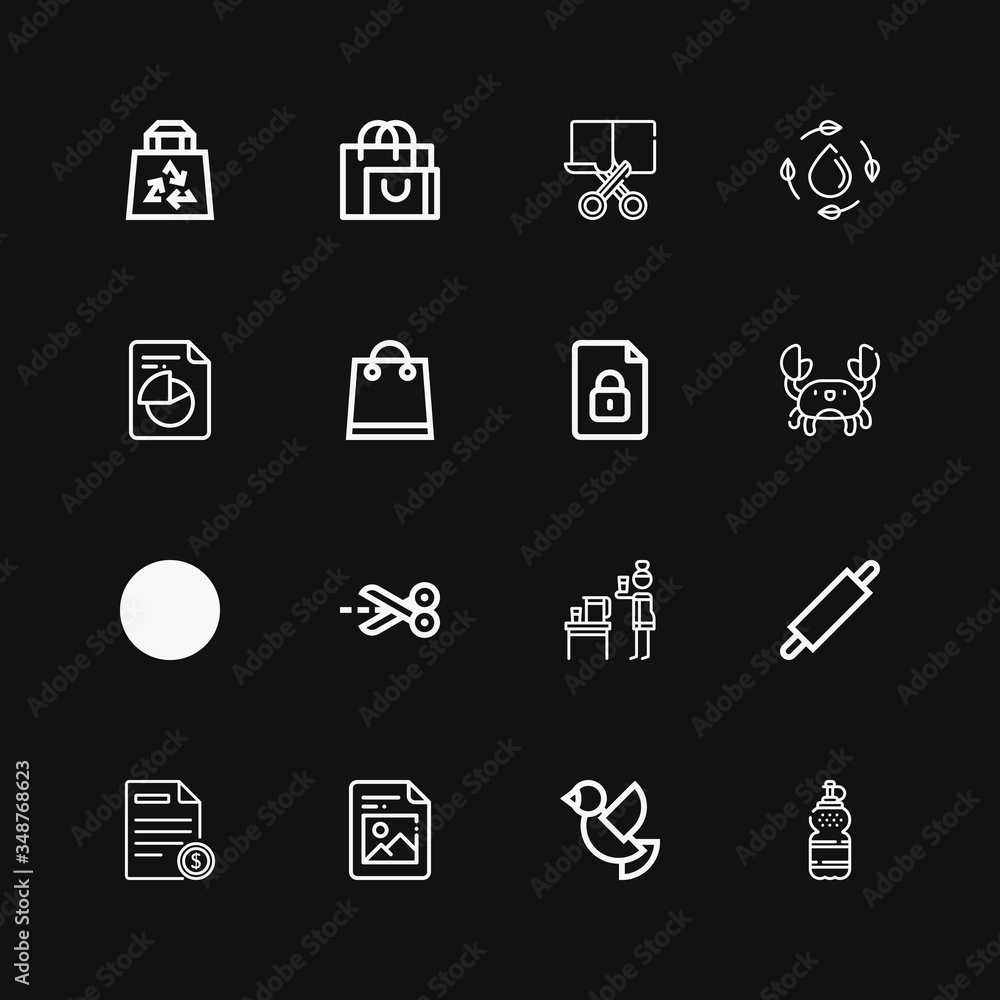 Editable 16 simplicity icons for web and mobile Editable 16 simplicity icons for web and mobile