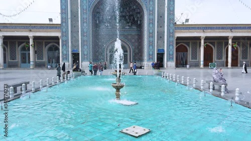 Fatima Masumeh shrine, Qom, Iran, Western Asia, Asia, Middle East photo