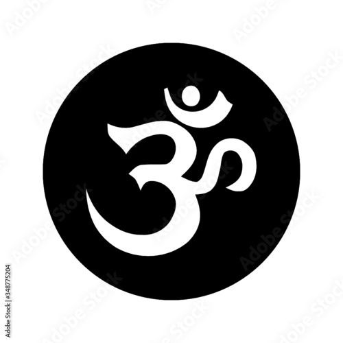 Om Symbol - Aum, spiritual symbol in Indian