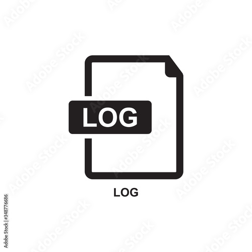 LOG ICON , LOGGER ICON VECTOR