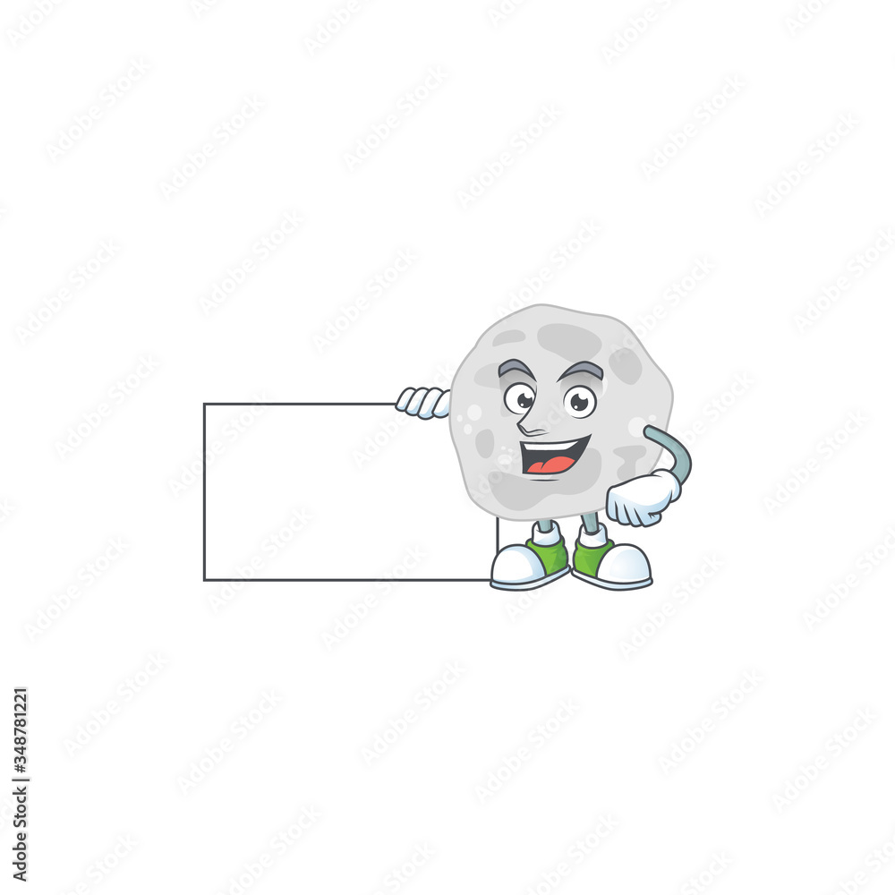 Fibrobacteres cartoon drawing Thumbs up holding a white board Fibrobacteres cartoon drawing Thumbs up holding a white board