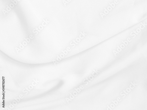 white fabric texture background © Standby69