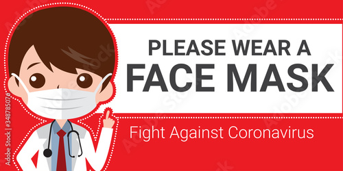 Please wear face mask.