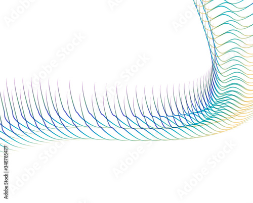 Abstract background blend wave line design for Wallpaper, Banner, Background, Card, Book Illustration, landing page