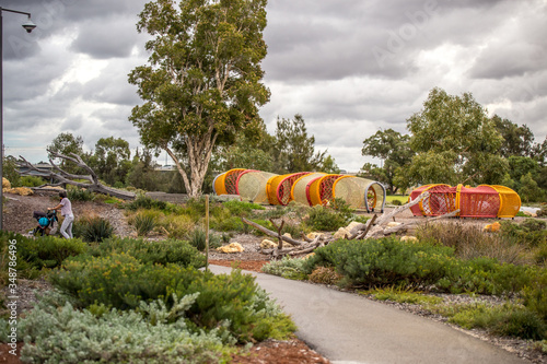 Parque infantil en Perth.