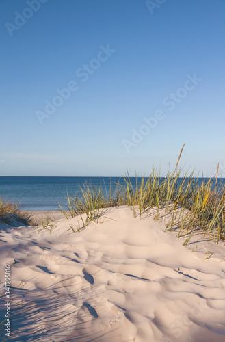 Fototapeta Naklejka Na Ścianę i Meble -  Baltic Sea View On Bornholm