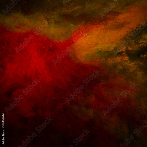 Abstract red background or Christmas background