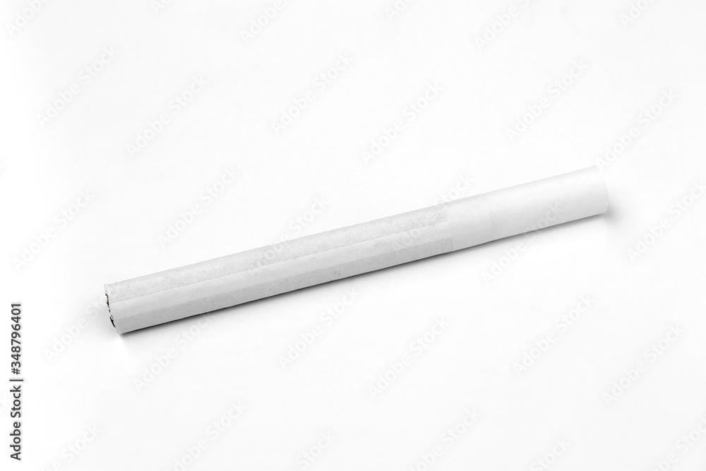 Cigarette isolated on a white background. Cigarette isolated on a white background.