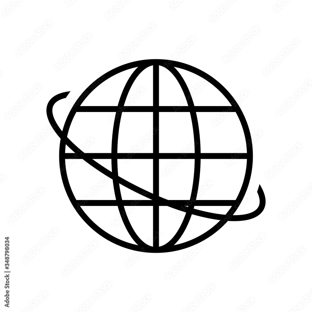 internet icon design vector template internet icon design vector template