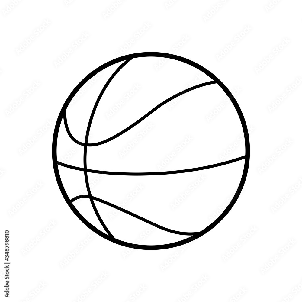 basket ball icon vector design template