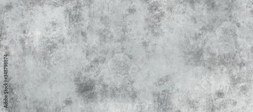 Gray cement concrete floor and wall backgrounds,  interior room , display products. White grey color for background. Old grunge textures with scratches and cracks.  © Sunisa