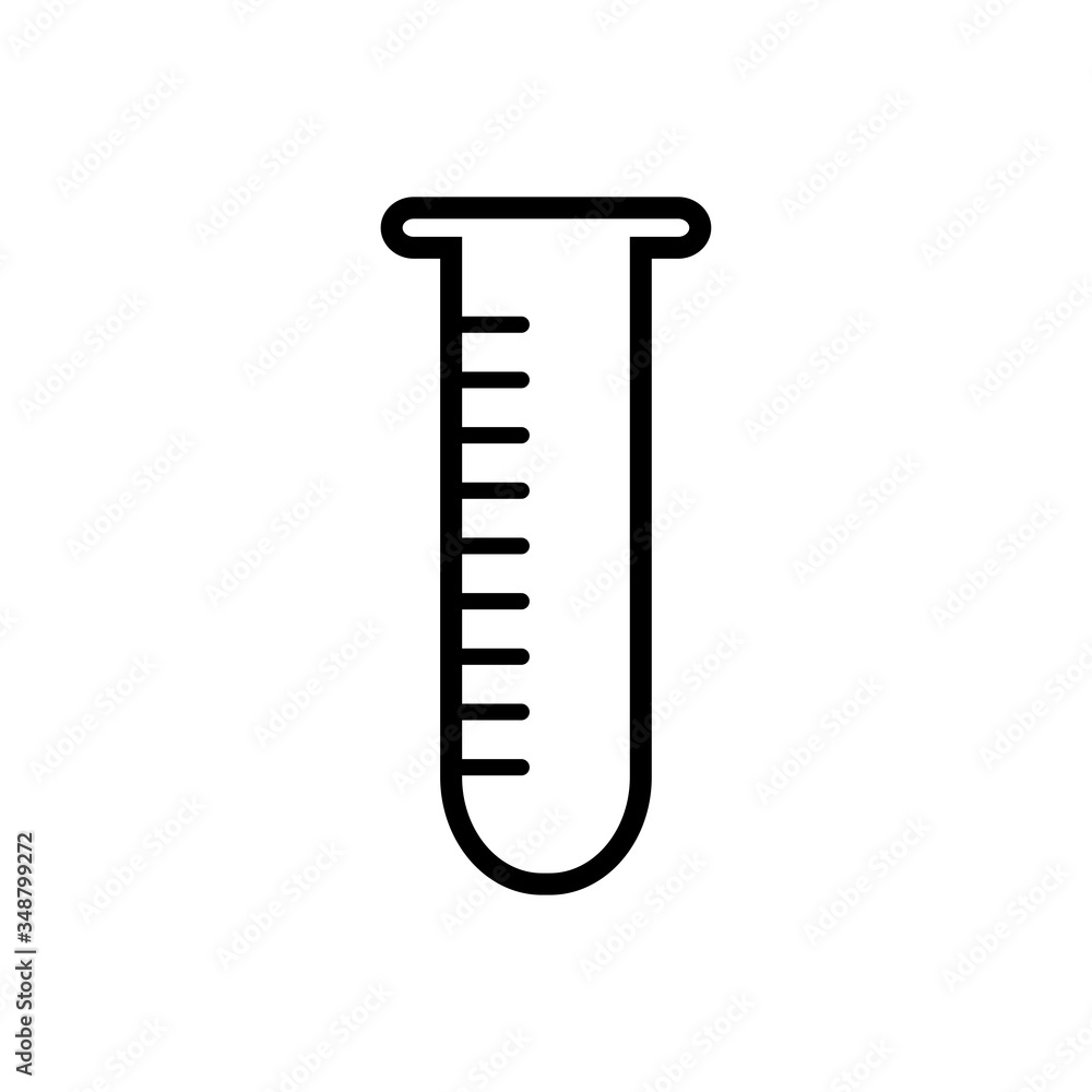 lab tube - chemistry icon vector design template lab tube - chemistry icon vector design template