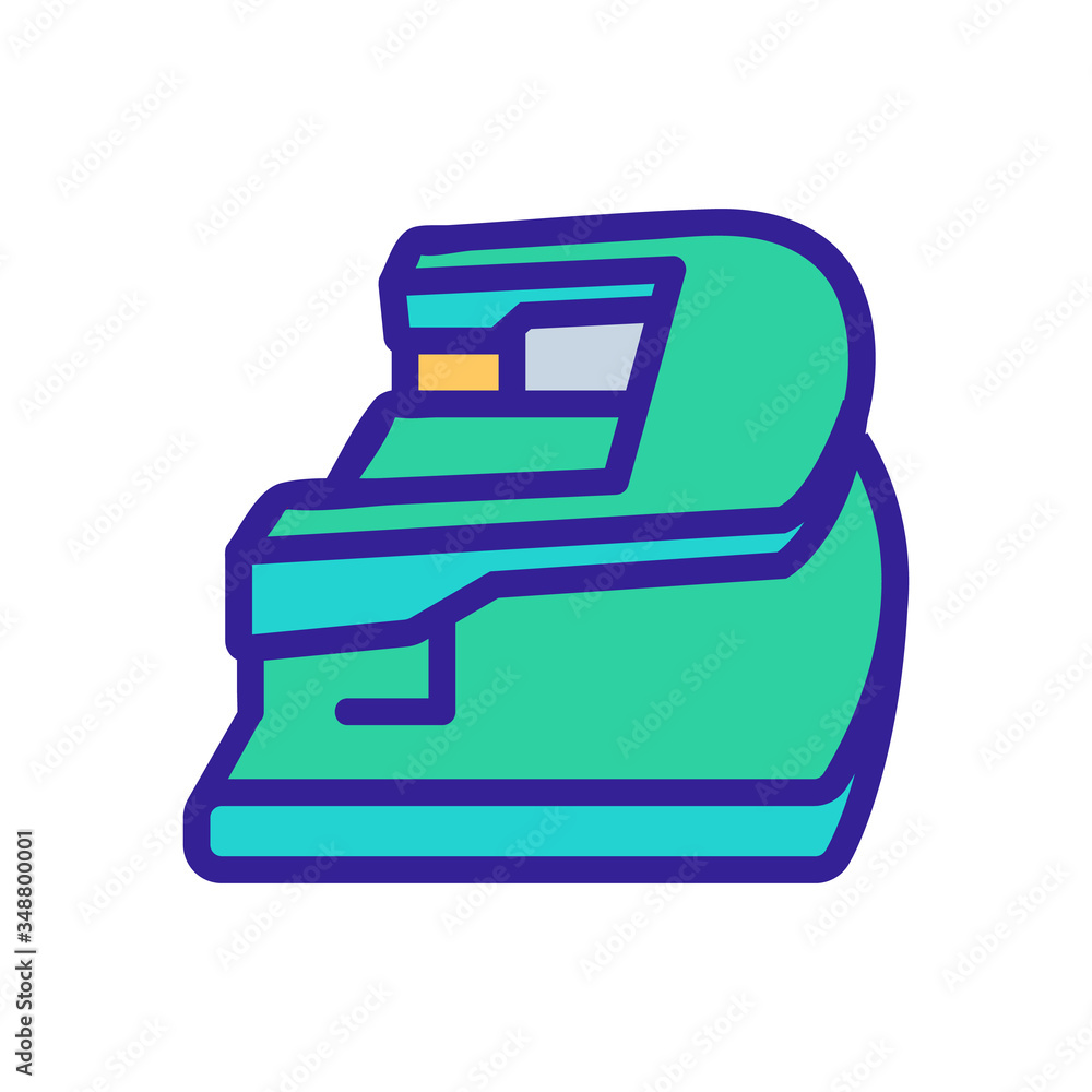 hole punch with handle and knife icon vector. hole punch with handle and knife sign. color symbol illustration hole punch with handle and knife icon vector. hole punch with handle and knife sign. color symbol illustration