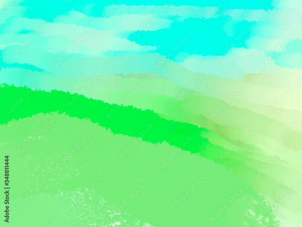 light green blue pastel colors natural. Abstract   landscape