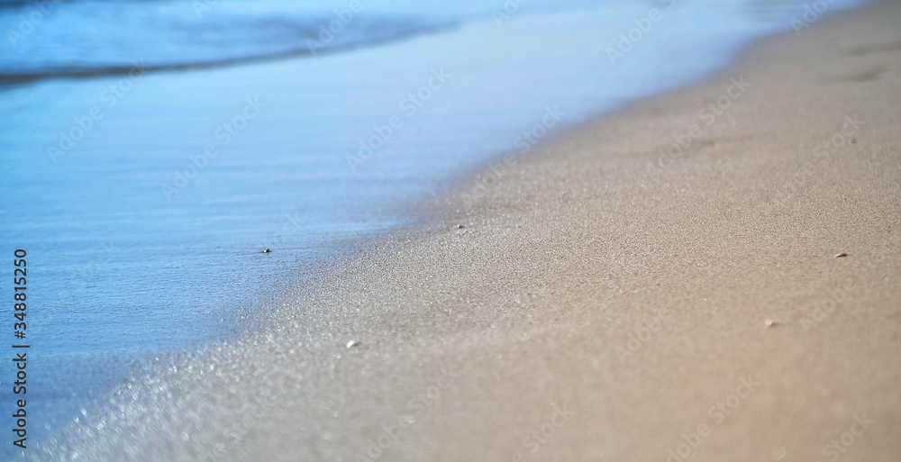 Obraz premium Beautiful beach of Crimea. Sea. 