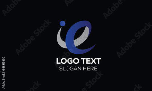 IE letter logo
