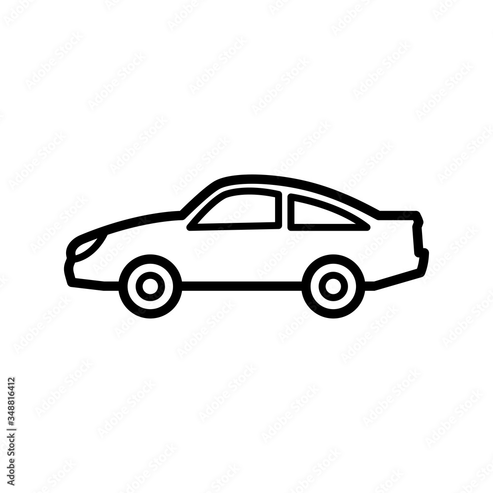 car - transportation icon vector design template