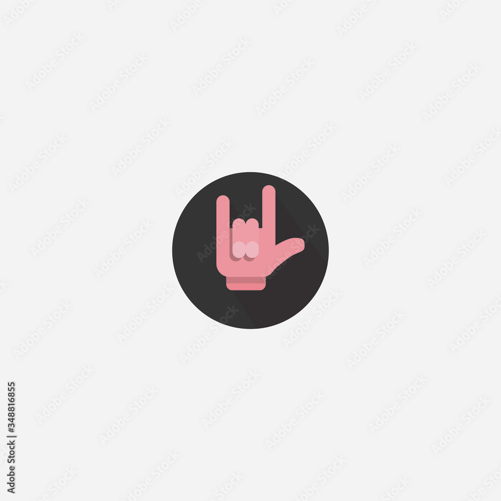 Music poster and hand illustration graphic element Illustration template design Music poster and hand illustration graphic element Illustration template design