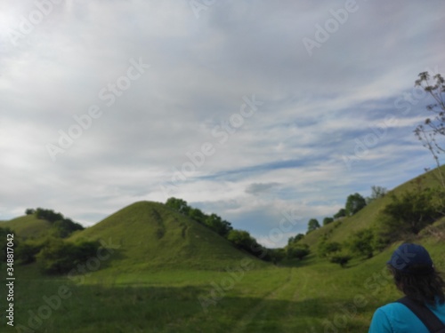 Zagajicka brda Deliblato green desert Serbia landscape photo